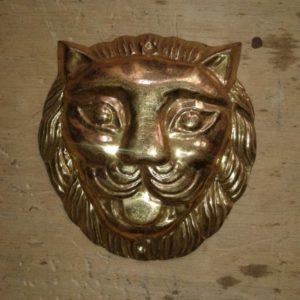 Badge of Lion Face