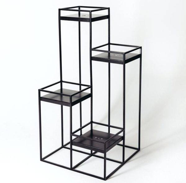 Combine planter stand